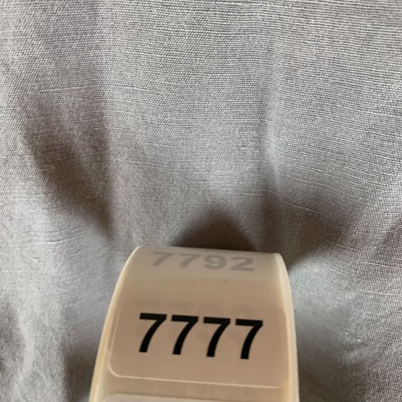 Soft Surroundings Tunic Top Women Large Gray Roll Tab Sleeve Ruffle Neck 7777 - Picture 6 of 6